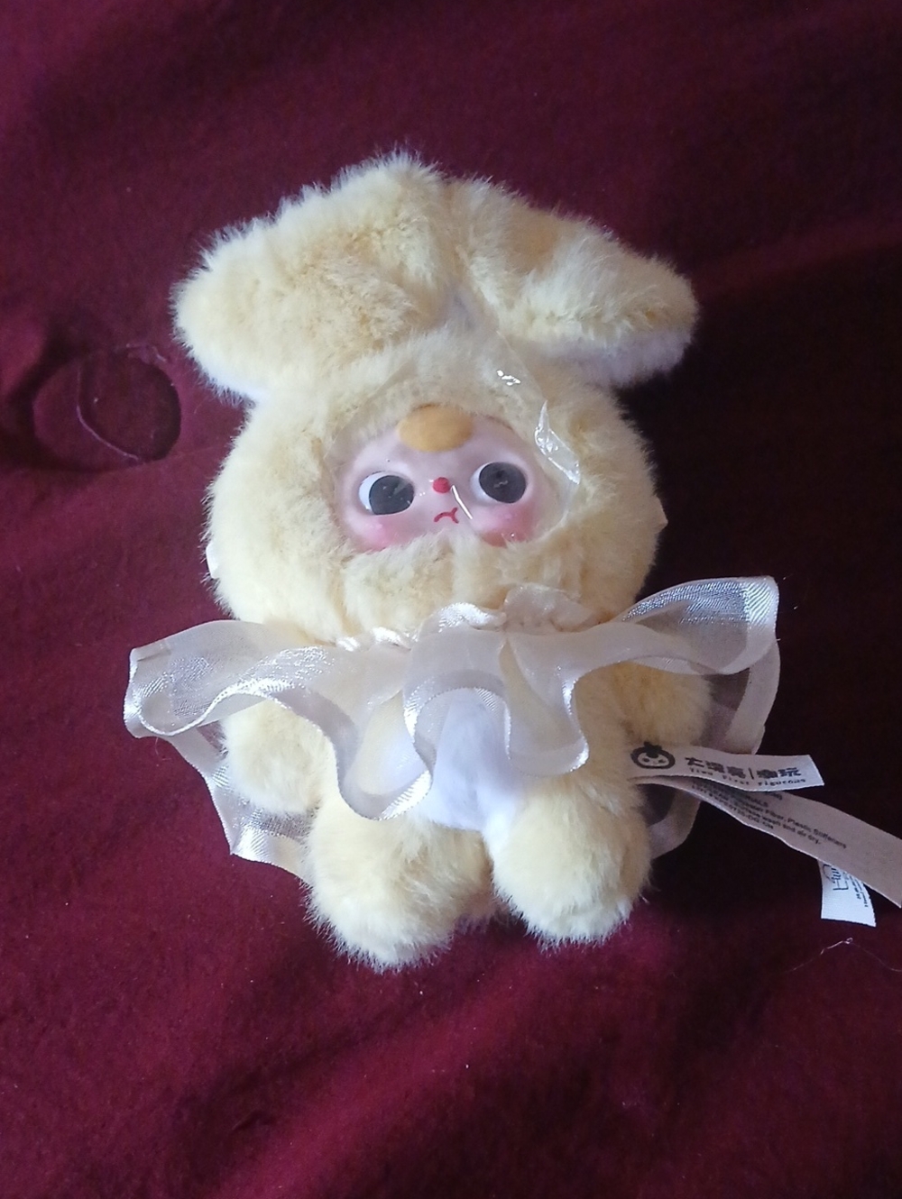 Baby Three Bunny Keychain